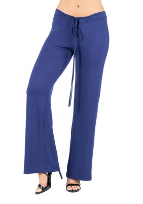 24seven Comfort Apparel Women's Comfortable Drawstring Lounge Pants | belk