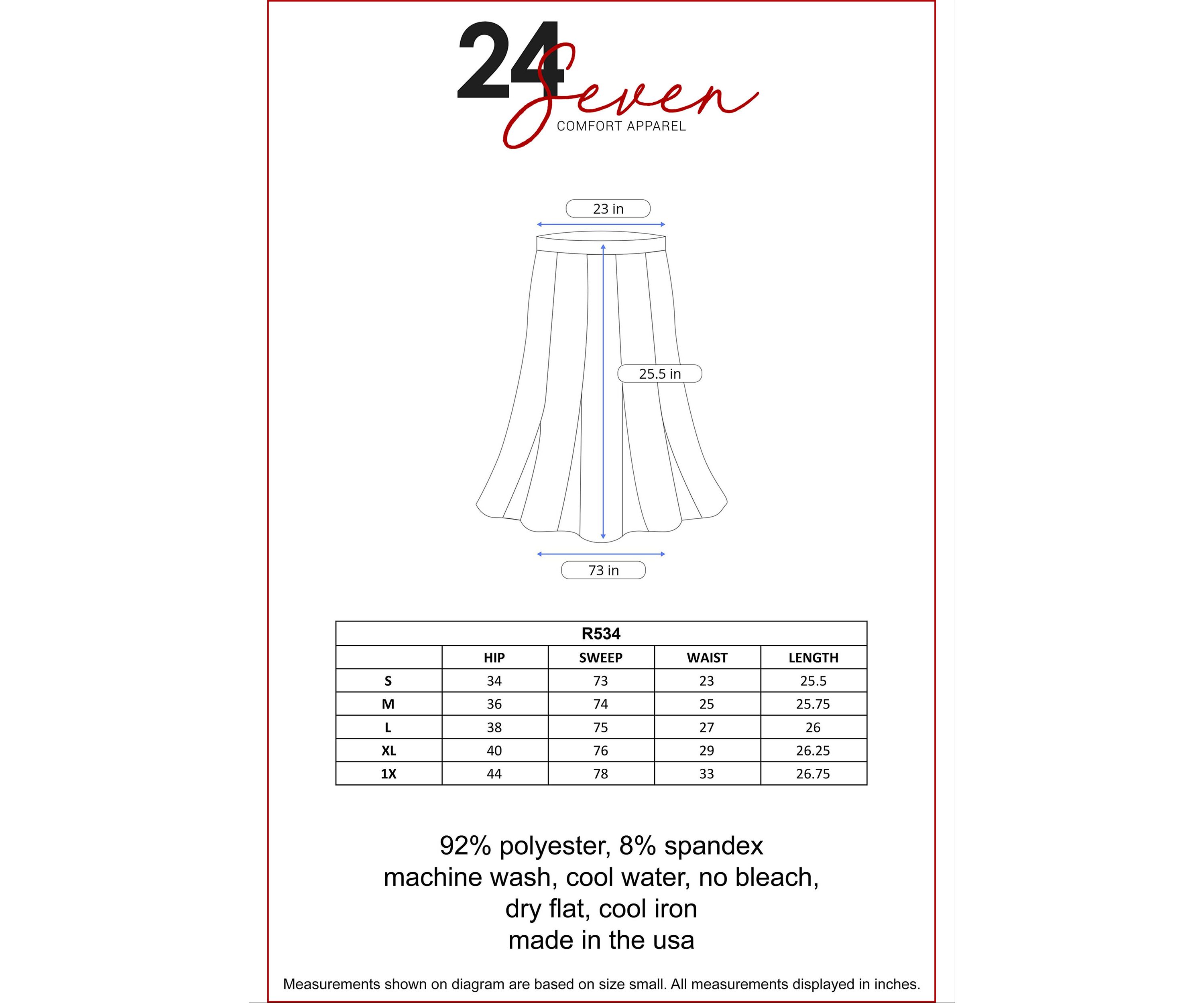 Classic Knee Length Black Skirt With Pockets