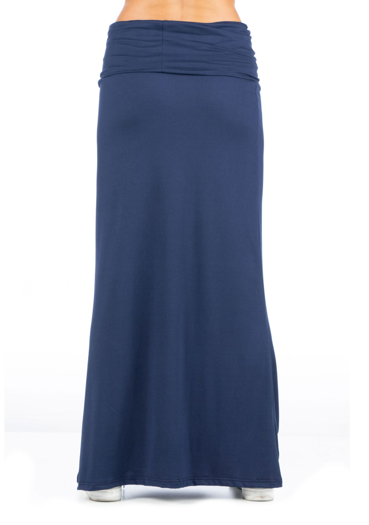 Womens Comfortable Foldover Maxi Skirt