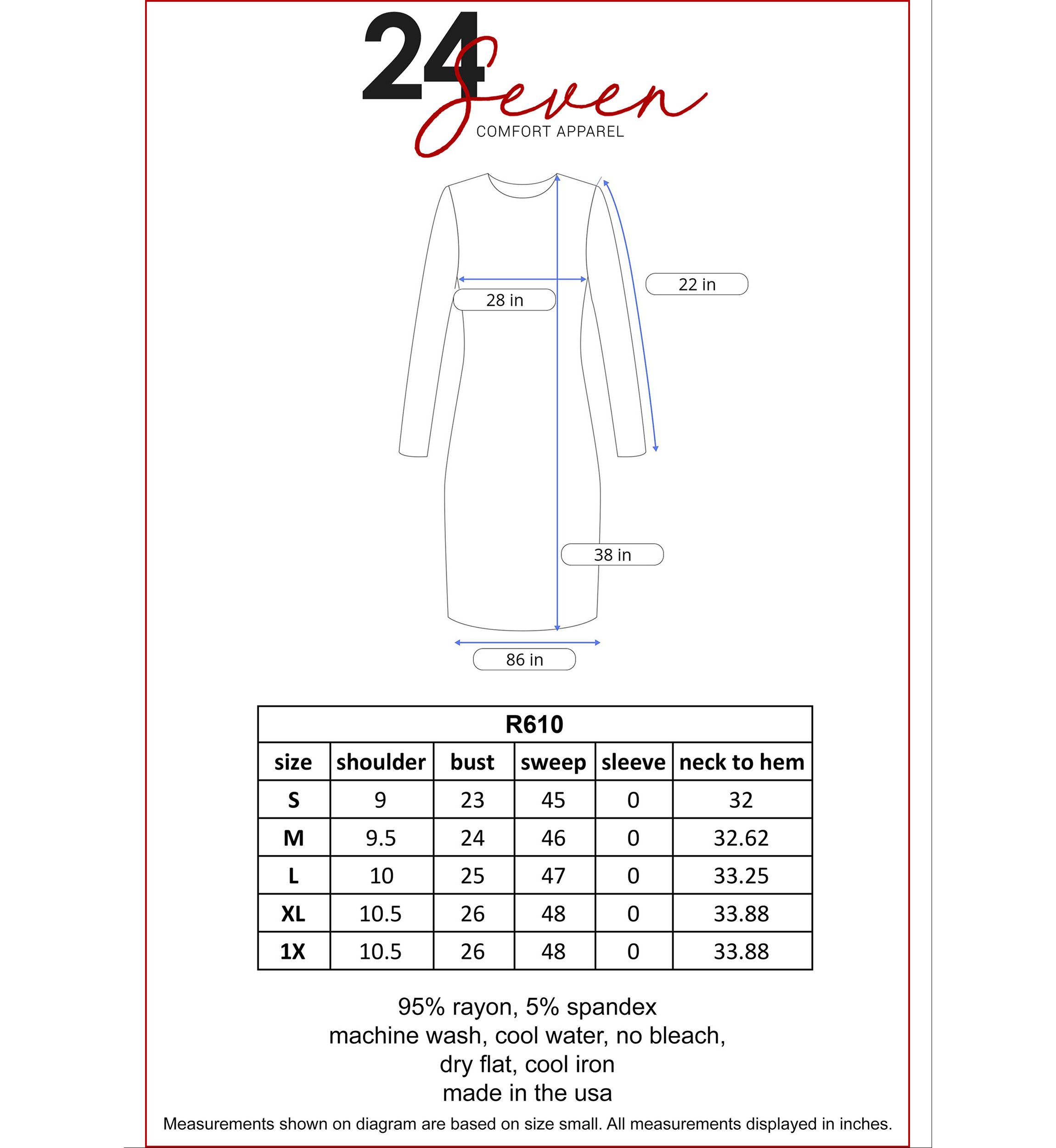 Womens Classic Long Sleeve Flared Mini Dress