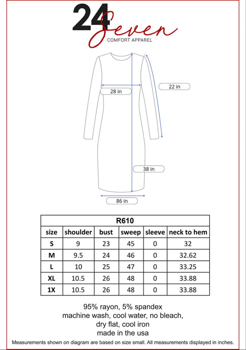 Womens Classic Long Sleeve Flared Mini Dress