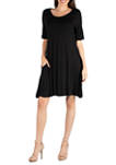 Womens T-Shirt Dress with Pockets