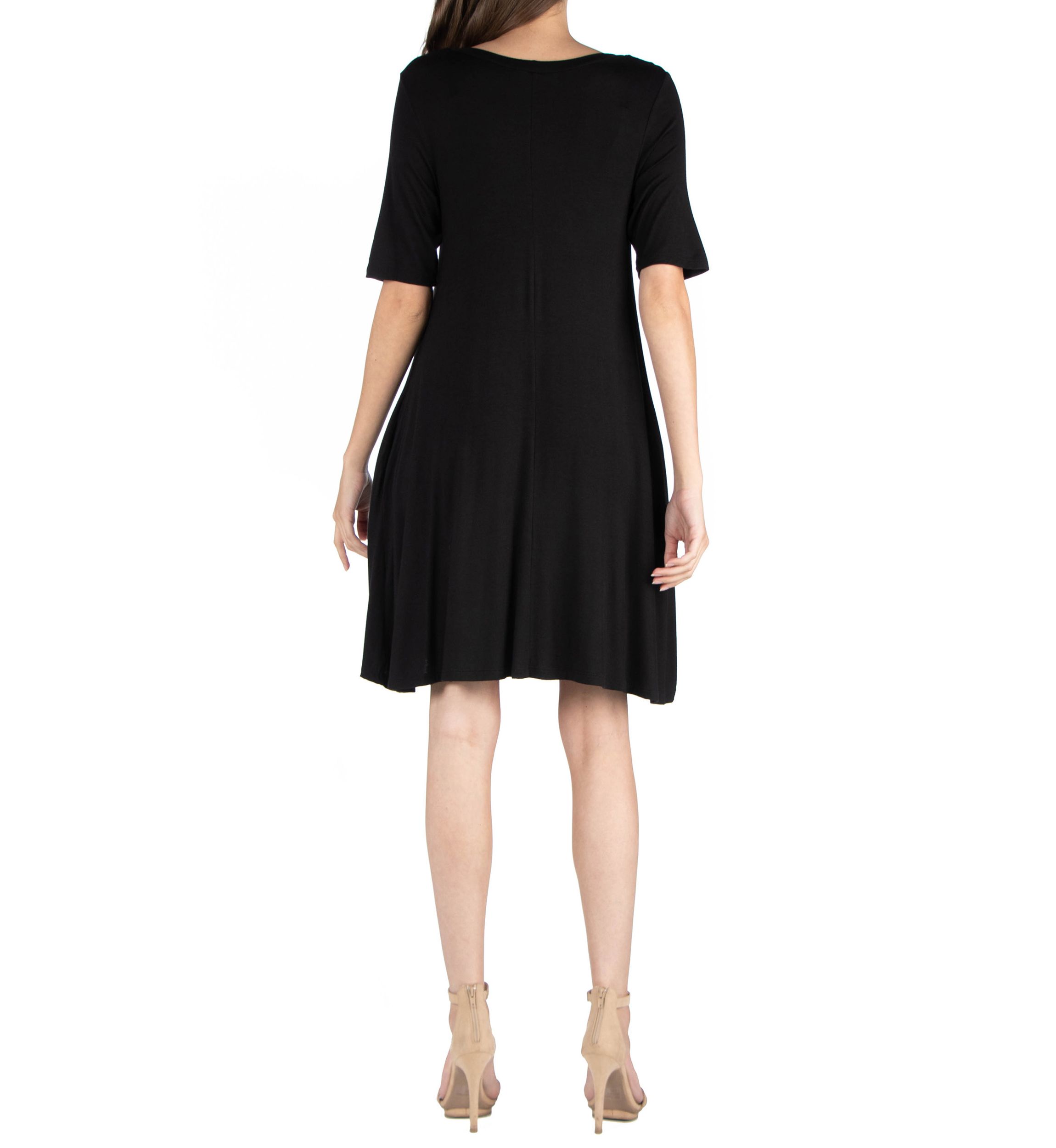 Womens T-Shirt Dress with Pockets