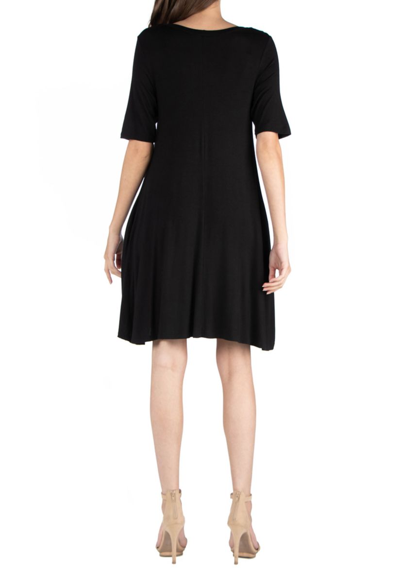 Womens T-Shirt Dress with Pockets