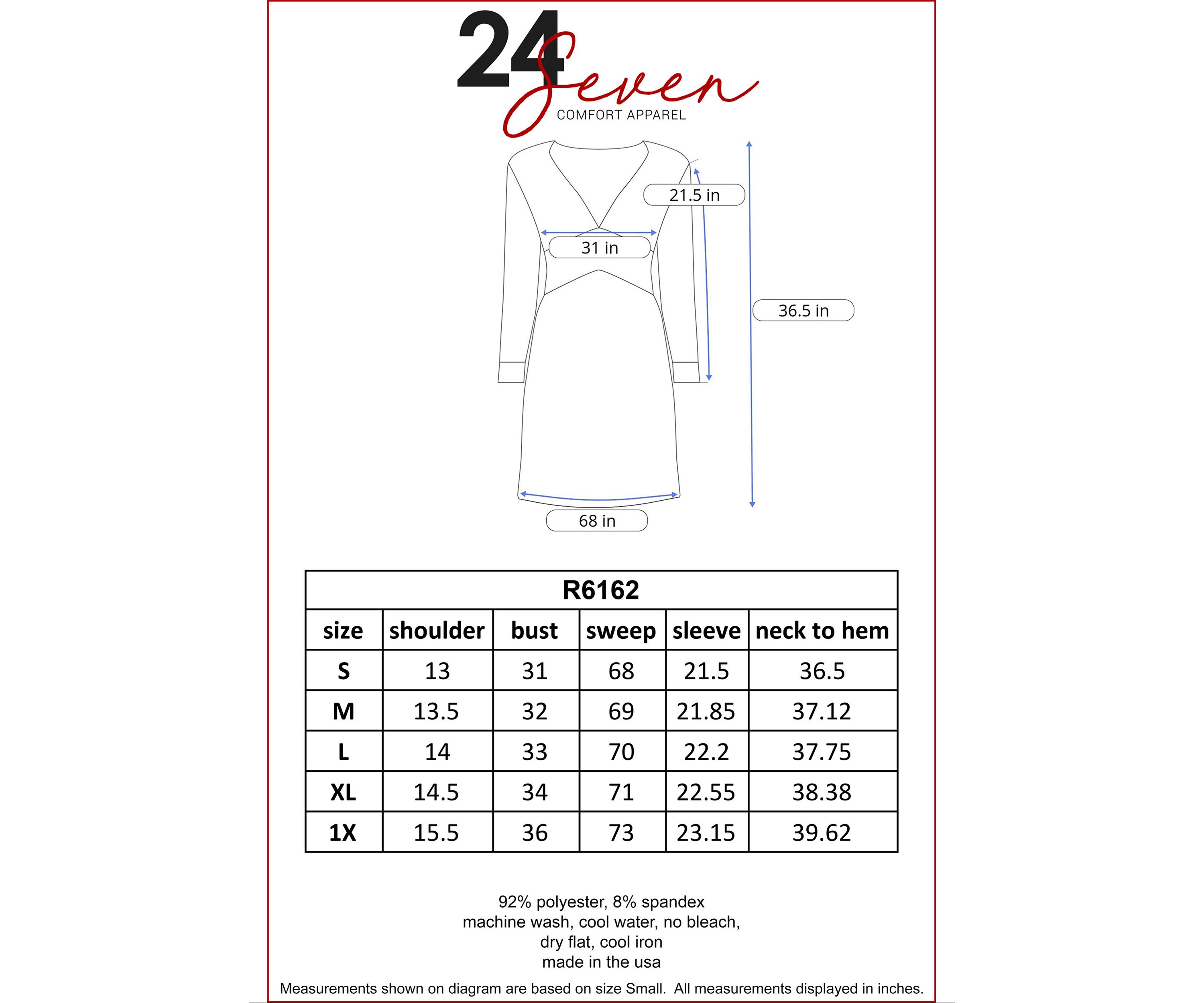 Womens Collared V-Neck 3/4 Sleeve Wrap Dress
