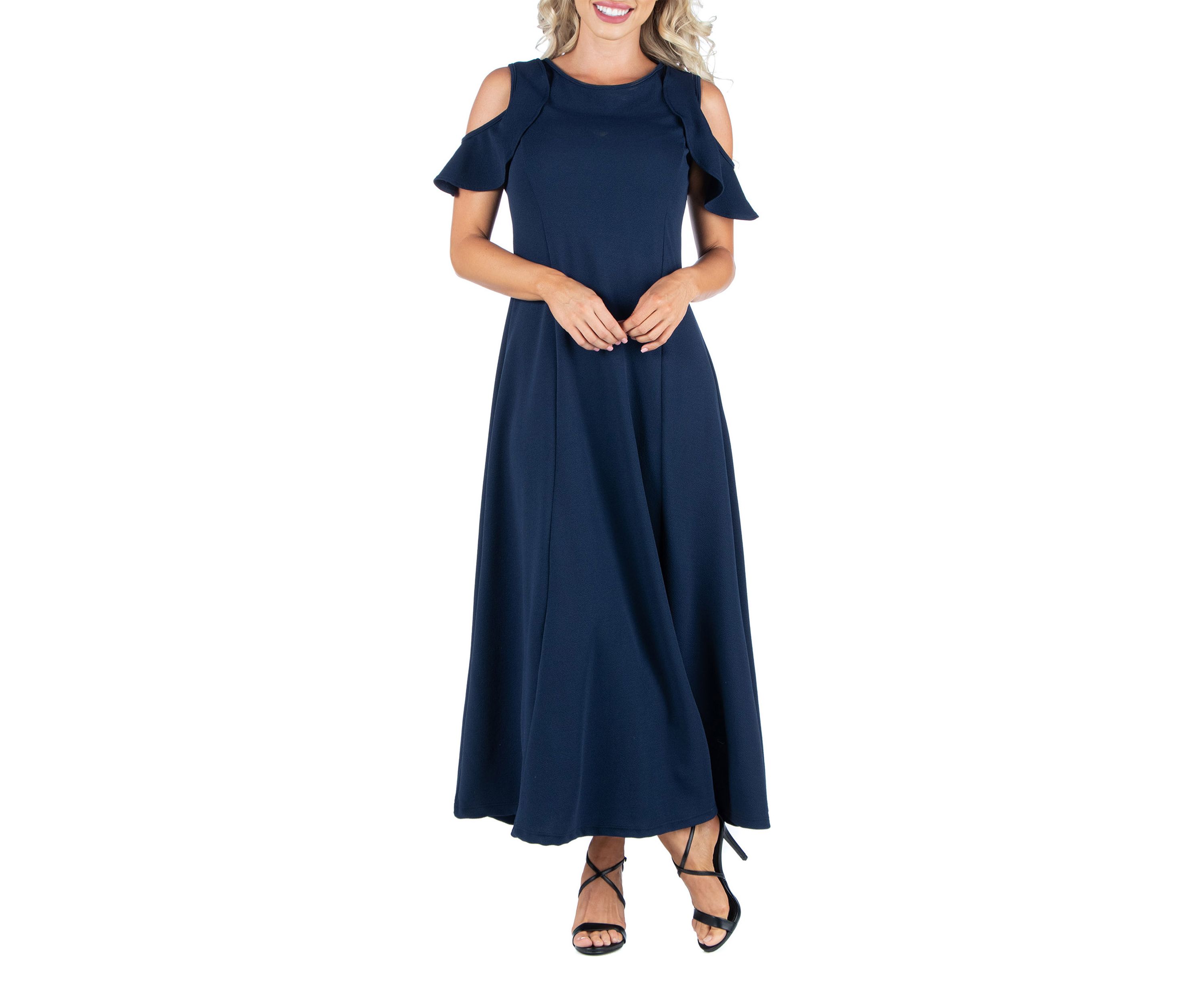 Womens A-Line Maxi Dress