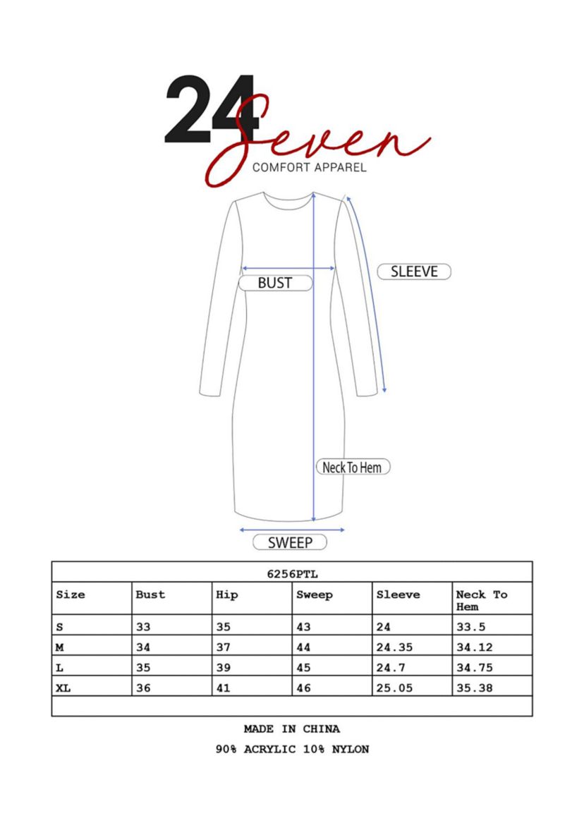 Blue Long Sleeve Keyhole Neckline Mini Dress