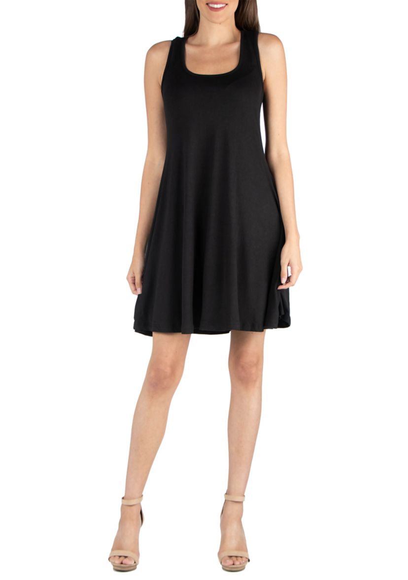 Womens A Line Fit and Flare Dress