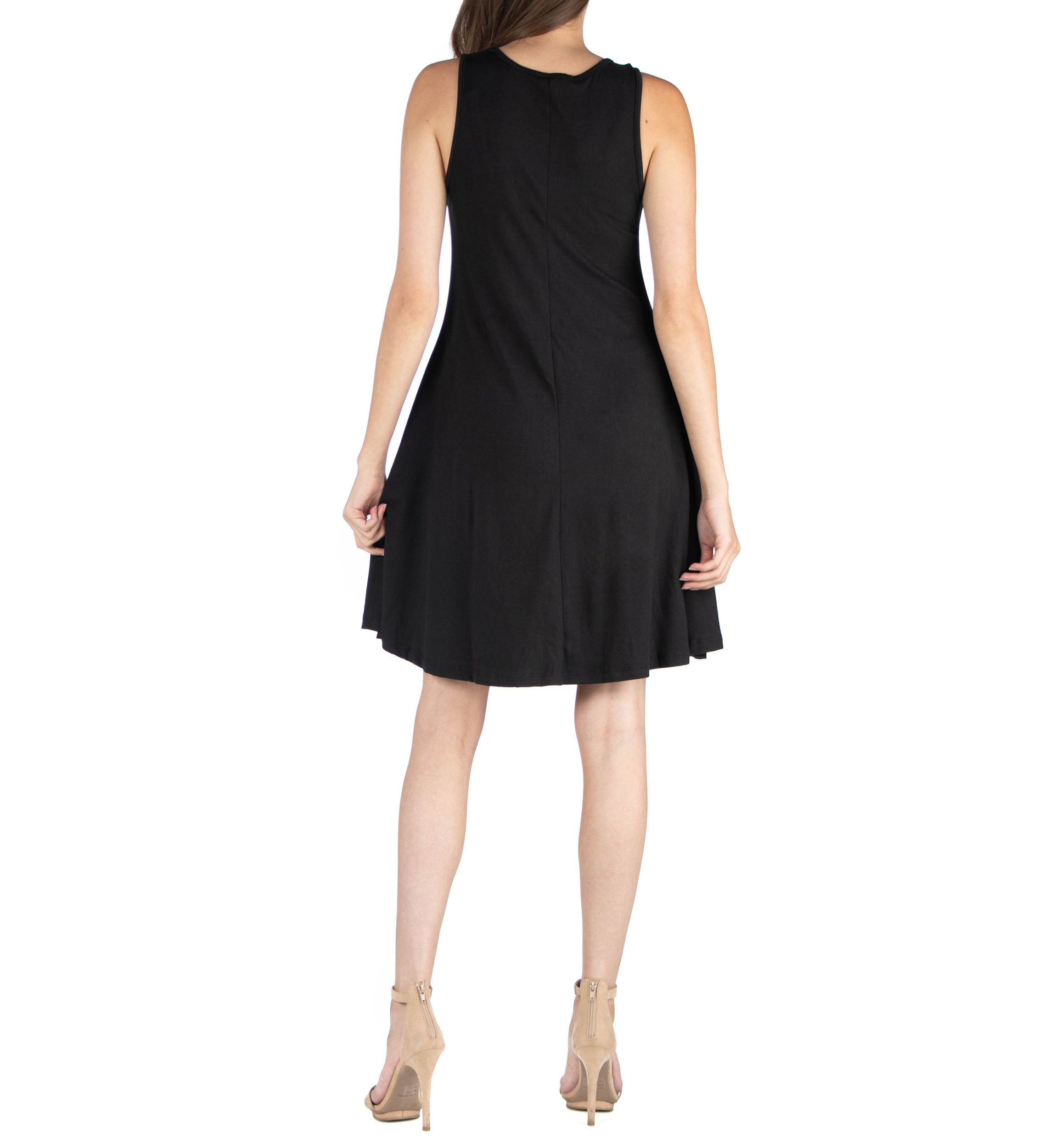 Womens A Line Fit and Flare Dress