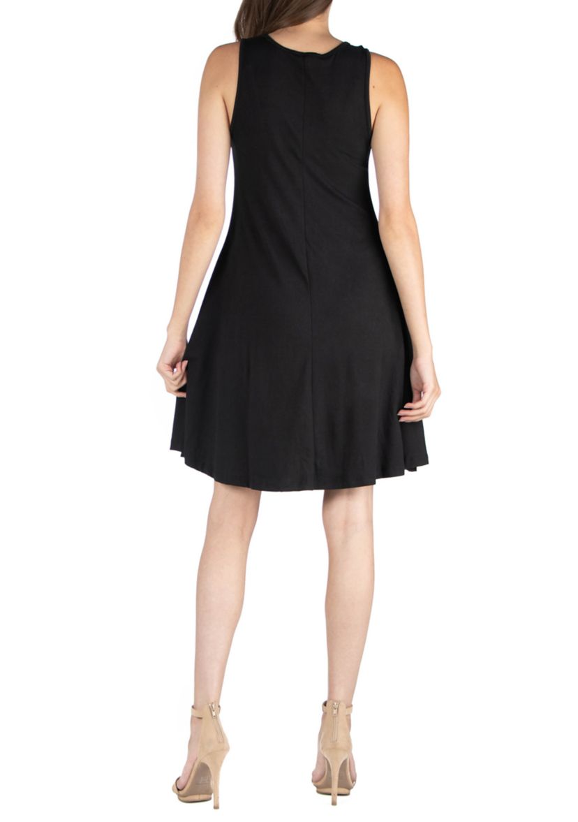 Womens A Line Fit and Flare Dress