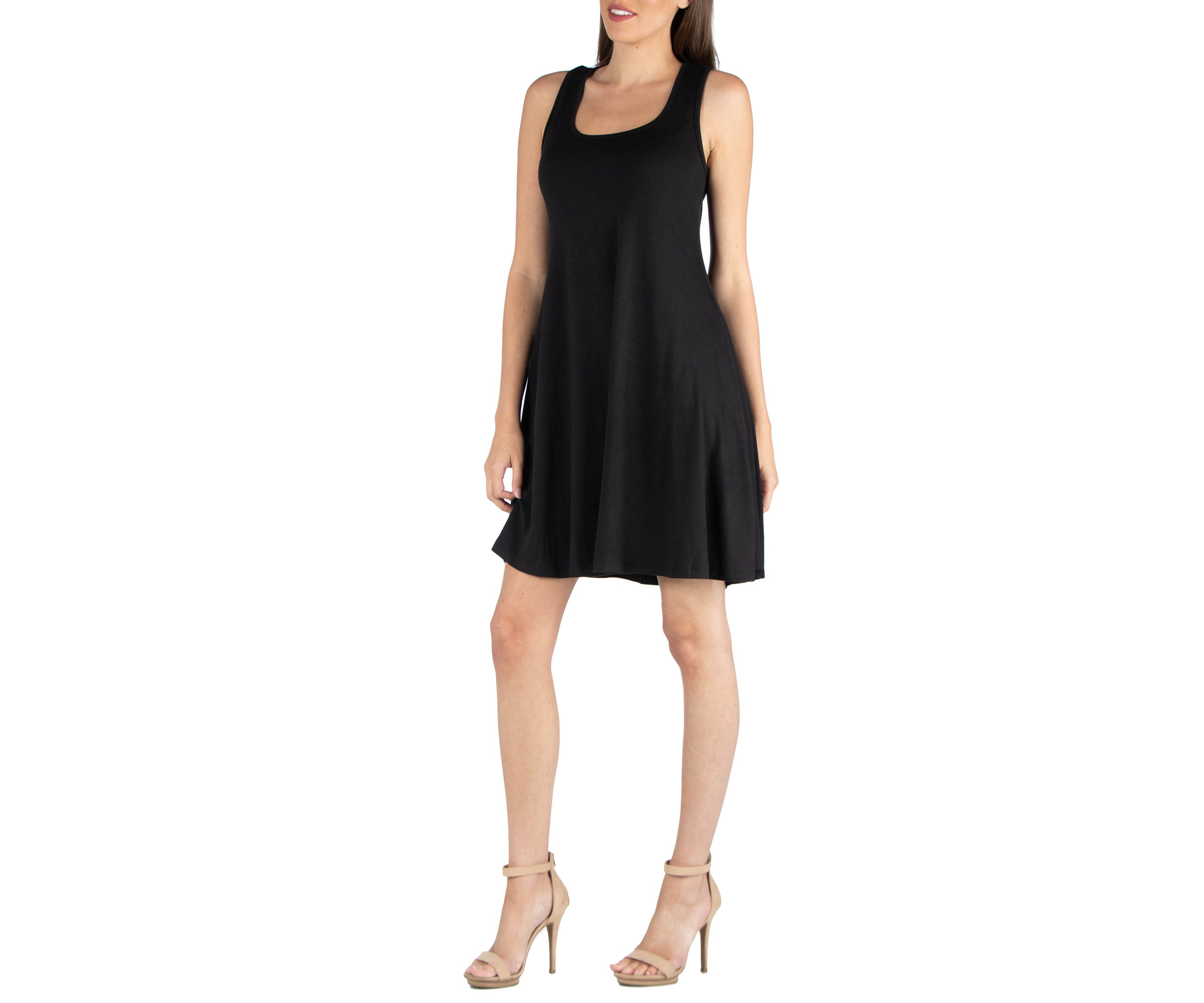Womens A Line Fit and Flare Dress