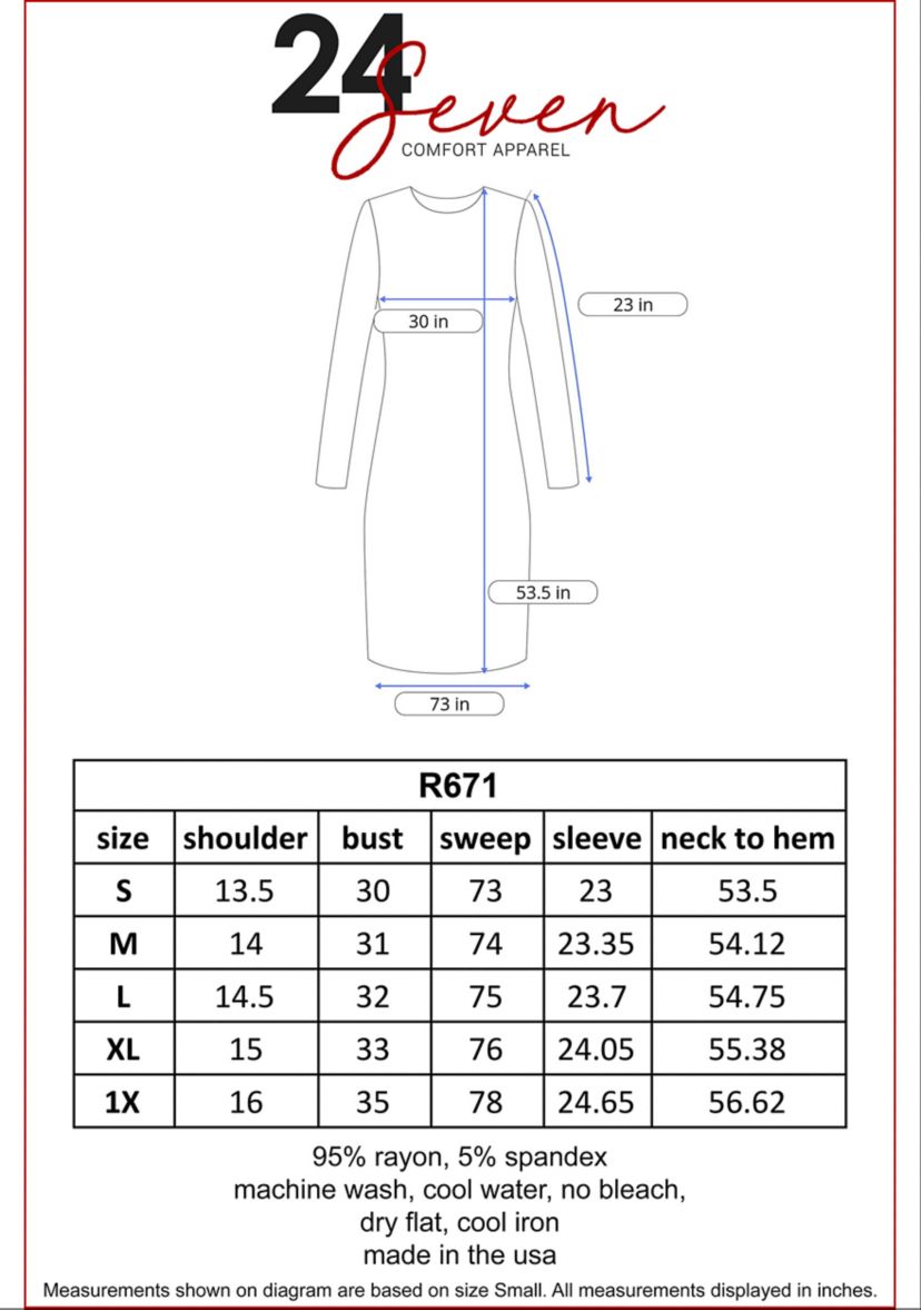 Womens V-Neck Long Sleeve Maxi Dress