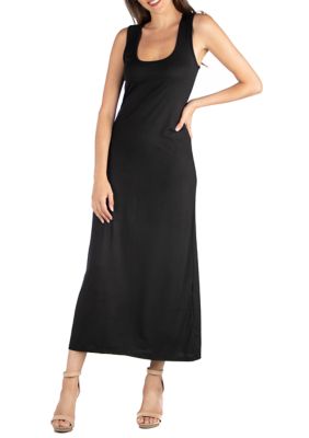 Women's Scoop Neck Maxi Dress