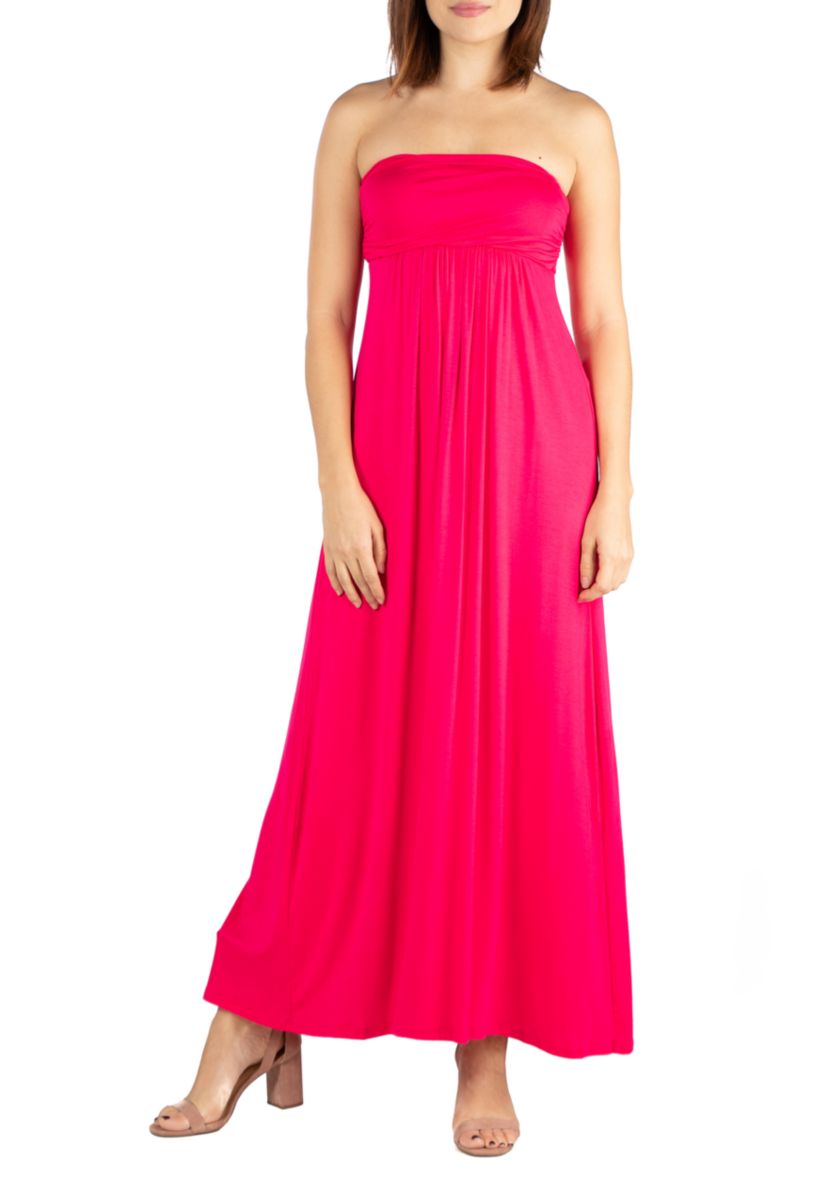 Strapless Maxi Dress