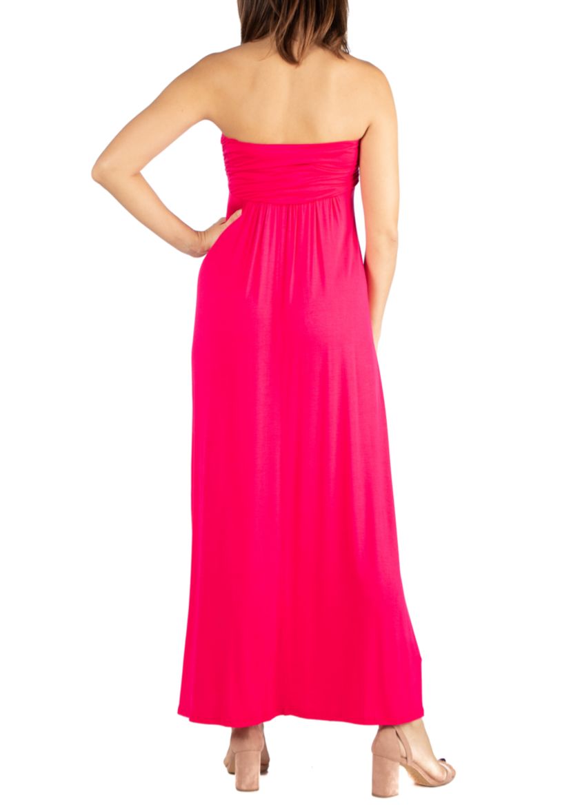 Strapless Maxi Dress