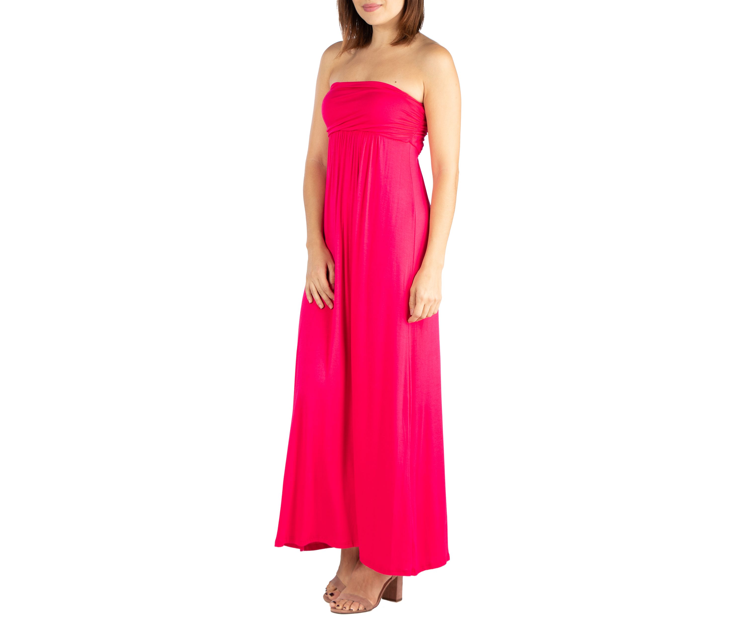 Strapless Maxi Dress