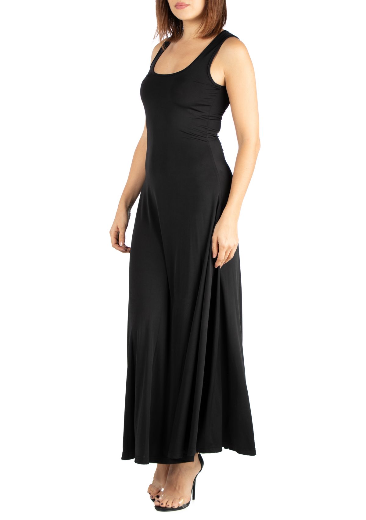 Simple A Line Tank Maxi Dress