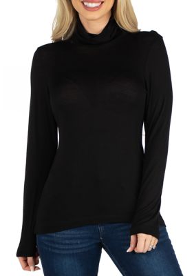 Women's Long Sleeve Turtleneck Shirt