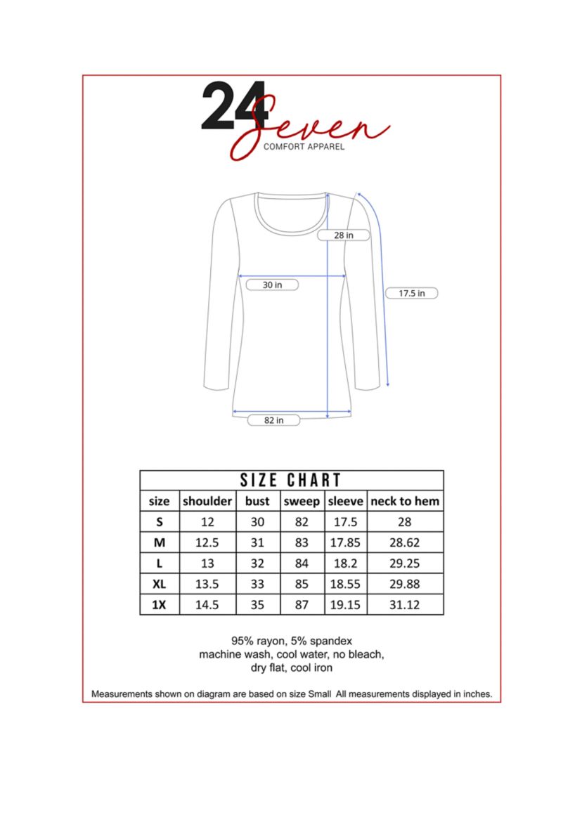 Womens 3/4 Sleeve Flared Tunic Top