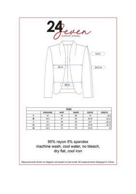 Women's Elbow Length Sleeve Open Cardigan