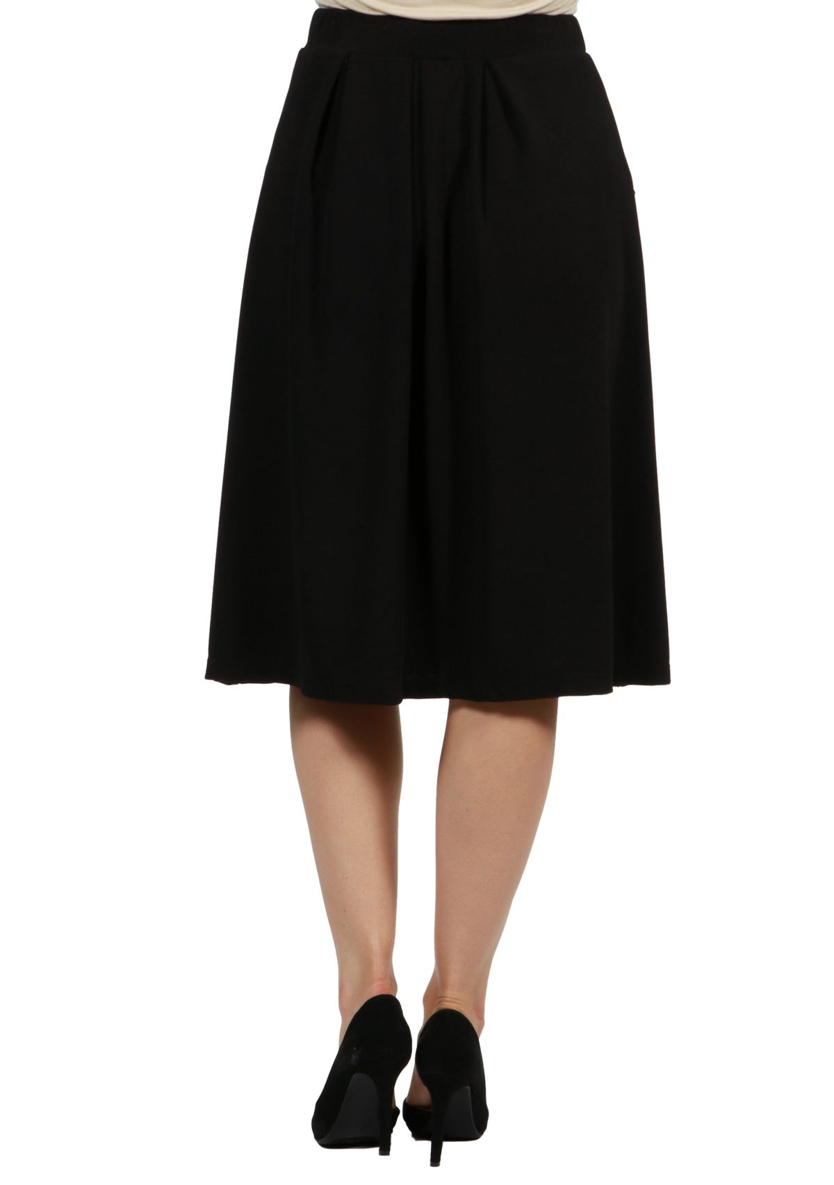 Womens Classic Knee Length Skirt