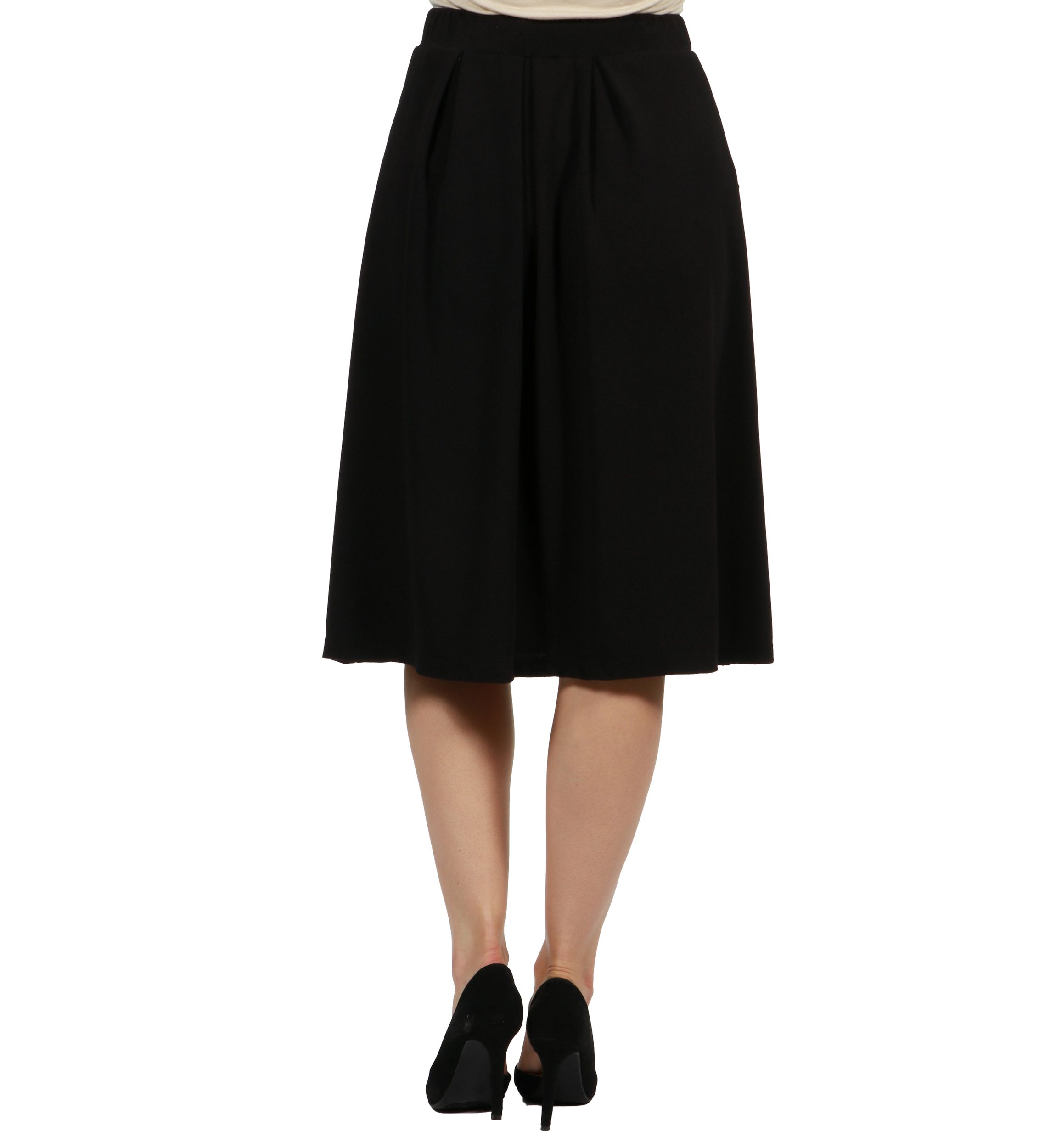 Womens Classic Knee Length Skirt