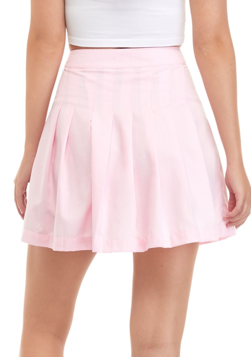Juniors Pleated Skirt