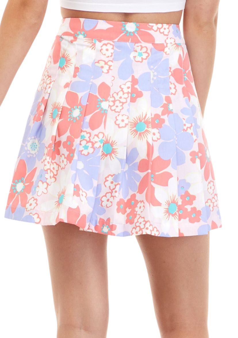 Juniors Pleated Skirt