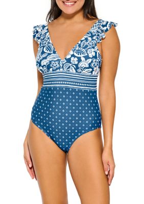 Belk one sale piece swimsuits