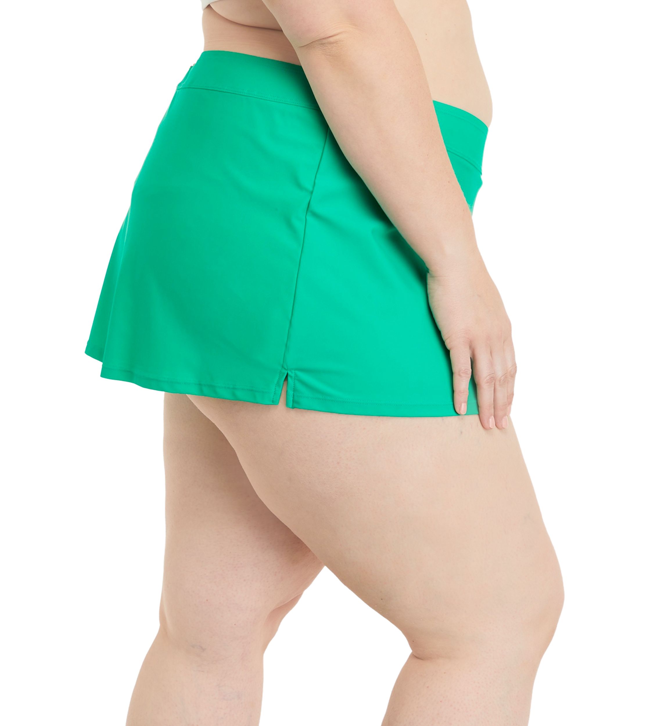 Plus Size Tummy Control Swim Skirt