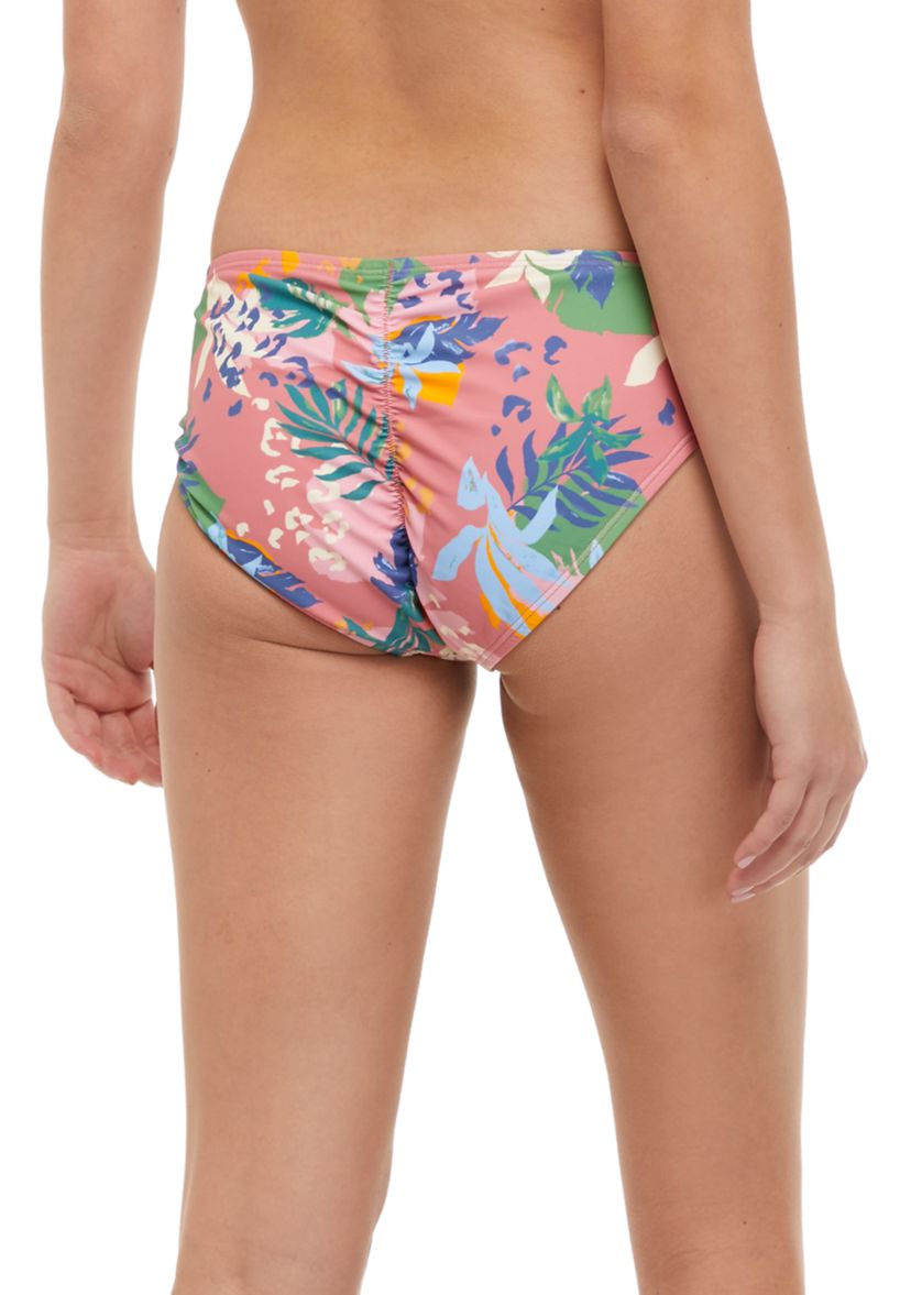 Tropical Print Hipster Swim Bottoms 