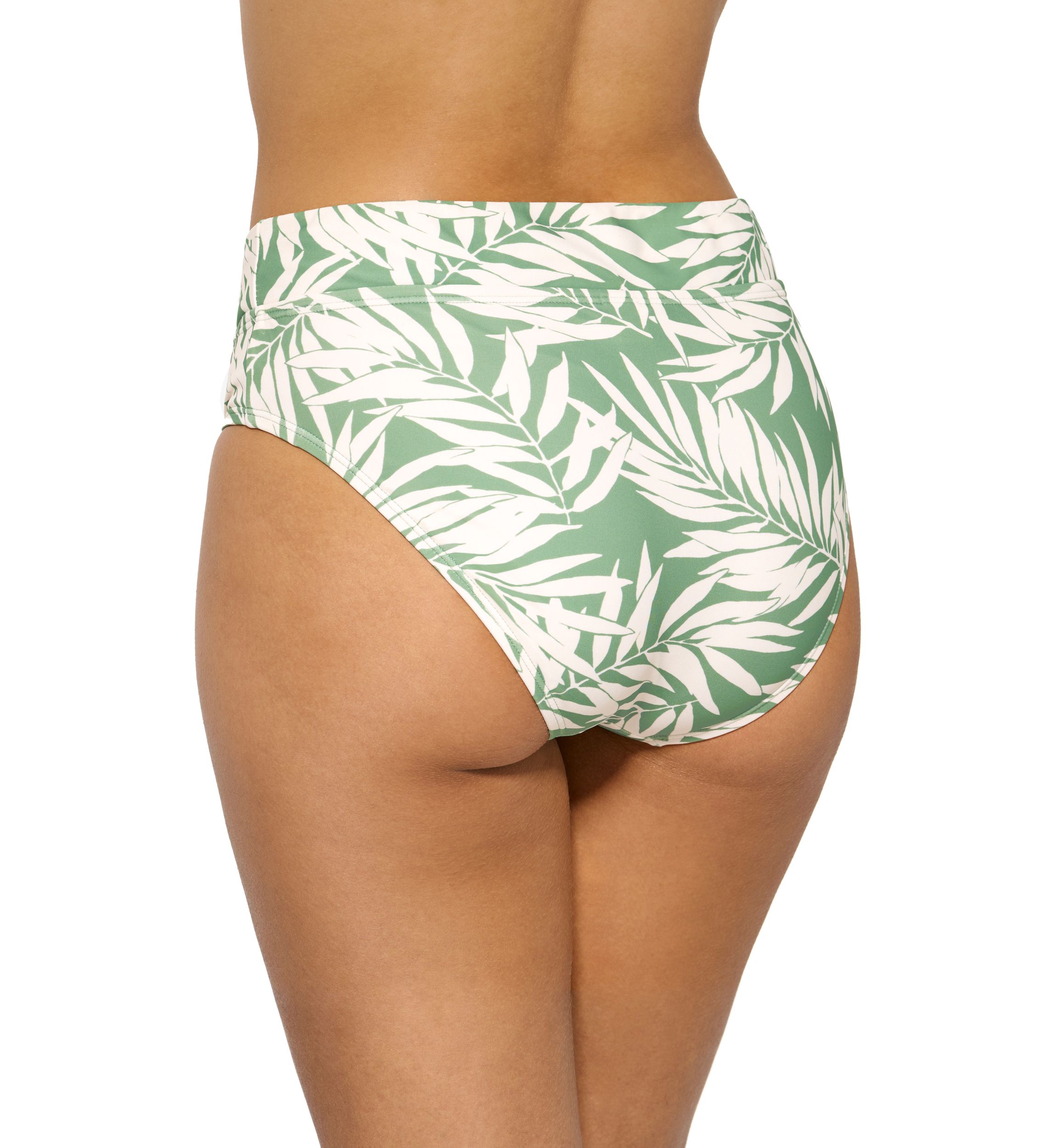 Jungle Nights High Waisted Swim Bottoms 