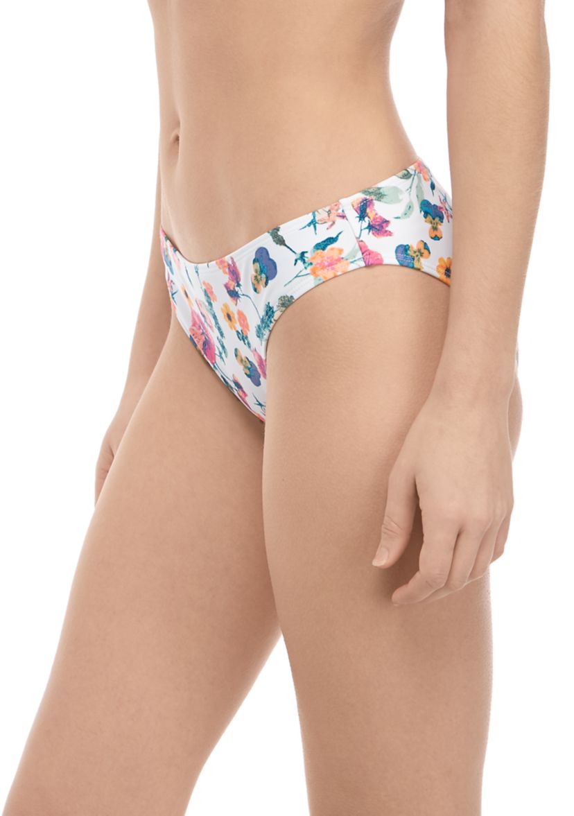 Pressed Flowers Hipster Swim Bottoms