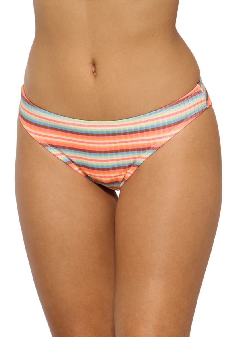 Striped Hipster Swim Bottoms