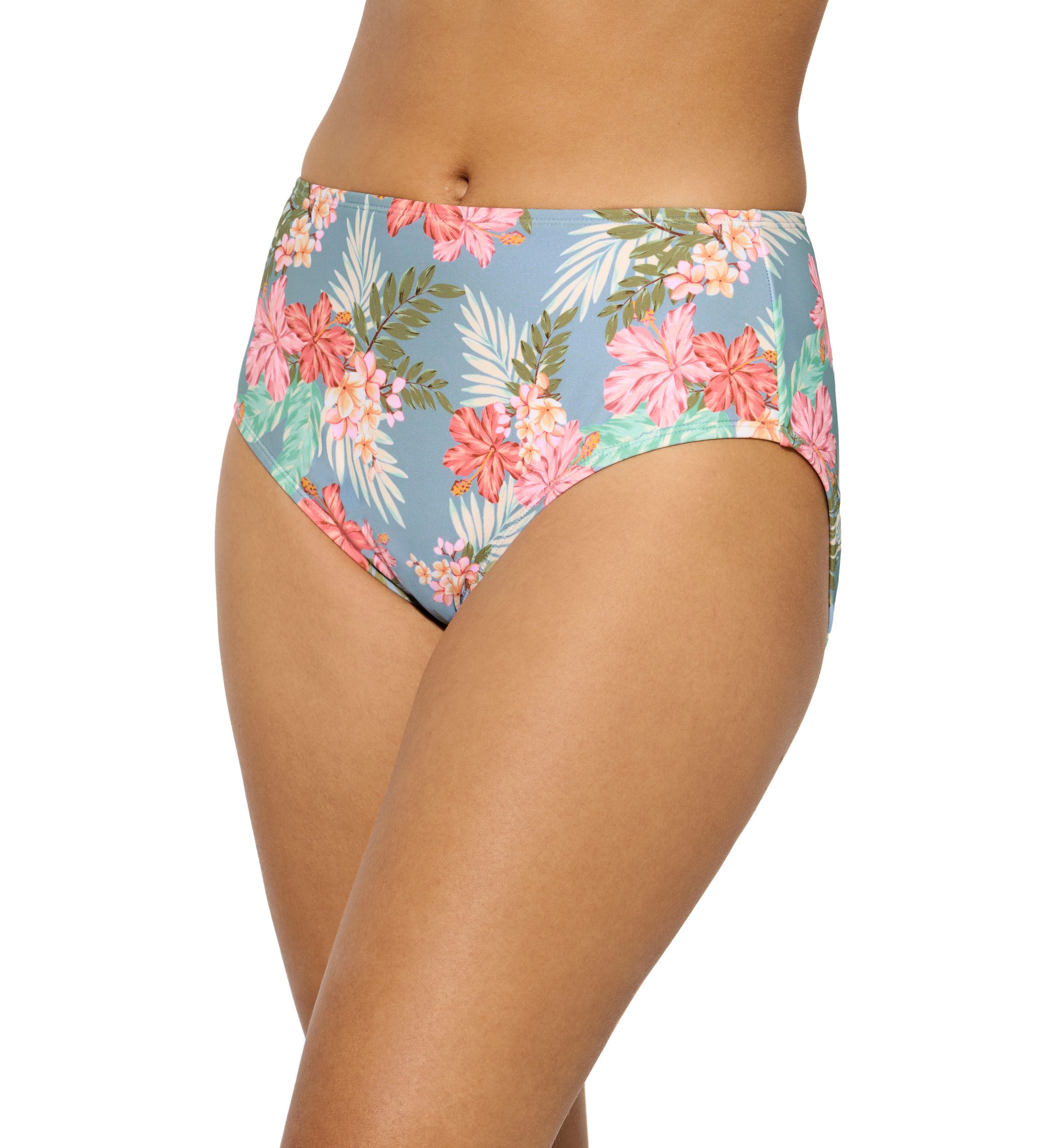 Tropics High Waisted Swim Bottoms