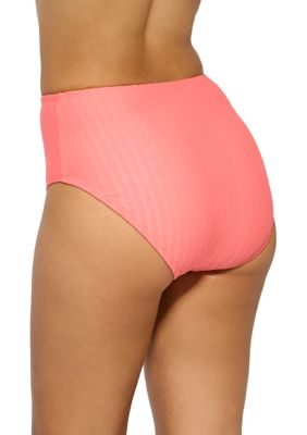 Women's Full Coverage Tummy Control High Neck Halter One Piece Swimsuit -  Kona Sol™ Coral Pink 16 : Target