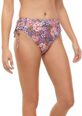 Wildflower High Waisted Swim Bottoms