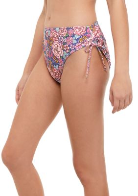 Wildflower High Waisted Swim Bottoms