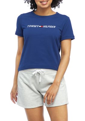vokal Men kant Tommy Hilfiger Sport Slim Crew Neck Logo T-Shirt | belk