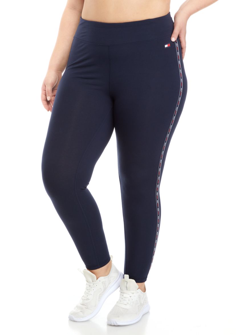 Plus Size High Rise Leggings 