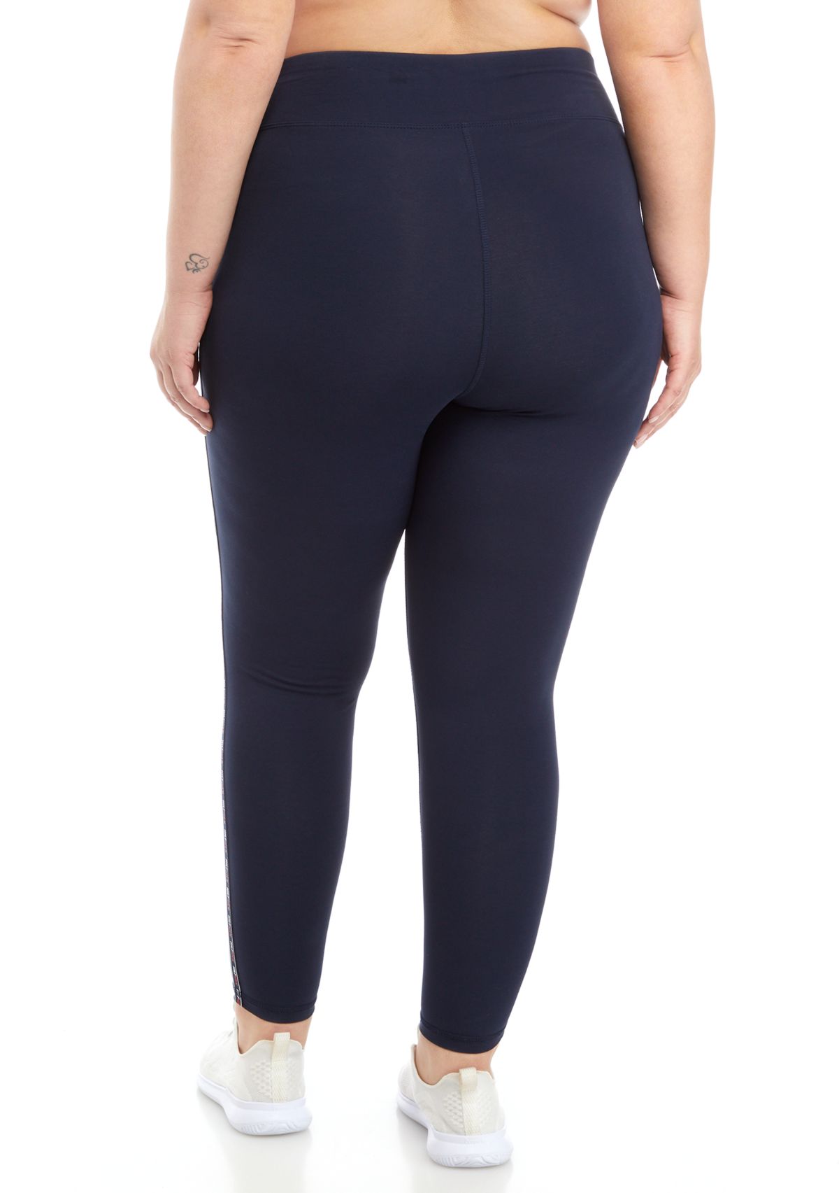 Plus Size High Rise Leggings 