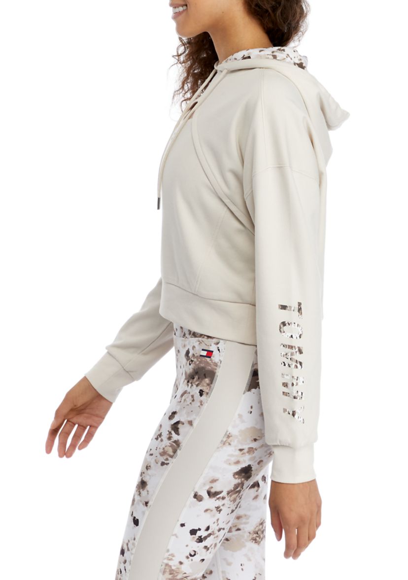 Keyhole Flange Pullover Hoodie
