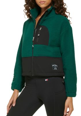 Womens green best sale tommy hilfiger coat