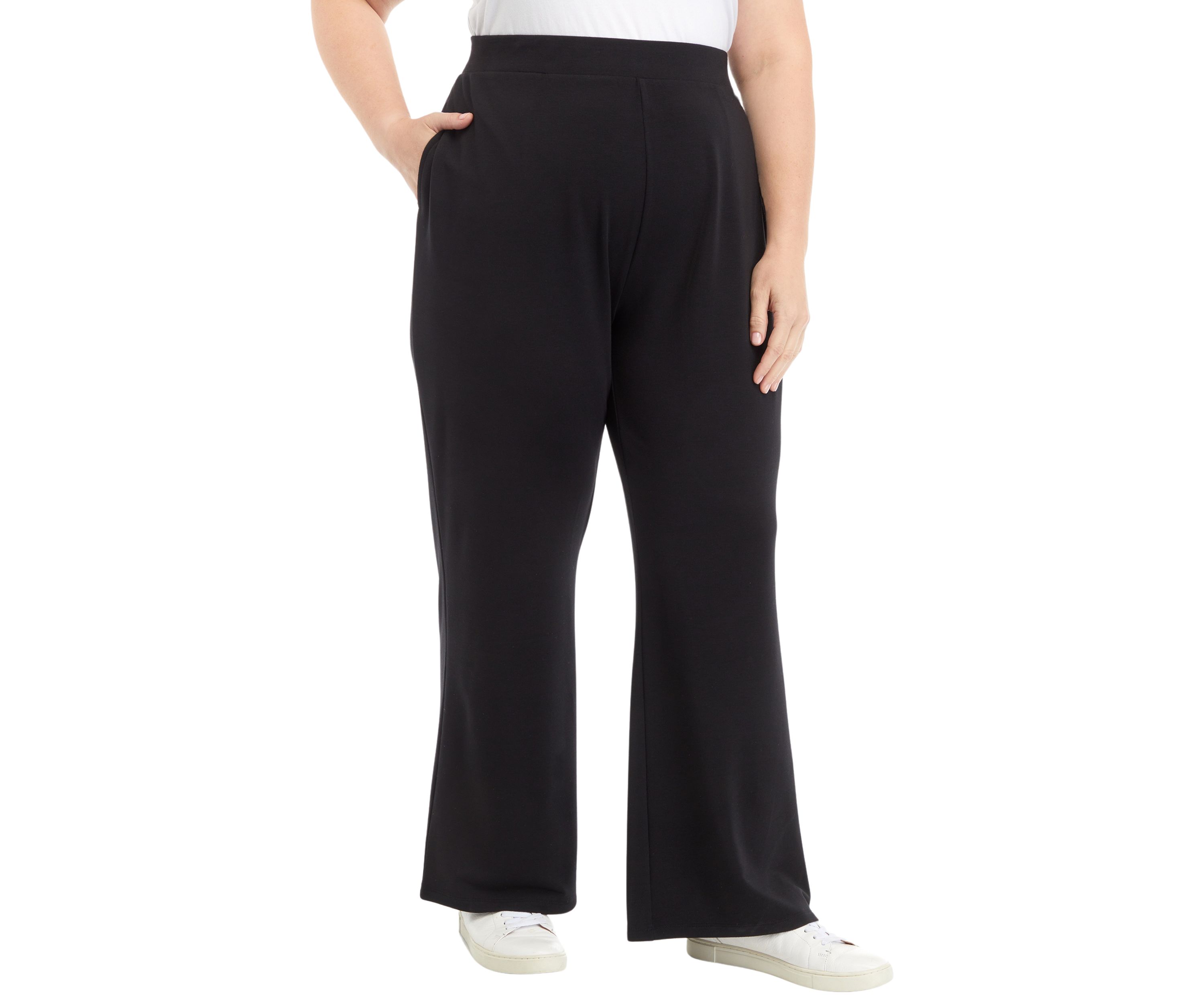 Plus Size Wide Leg Pants