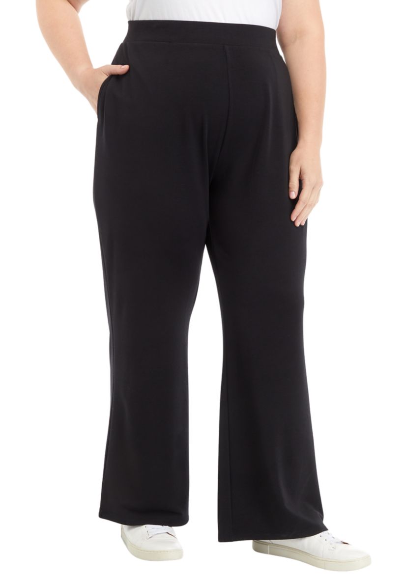 Plus Size Wide Leg Pants