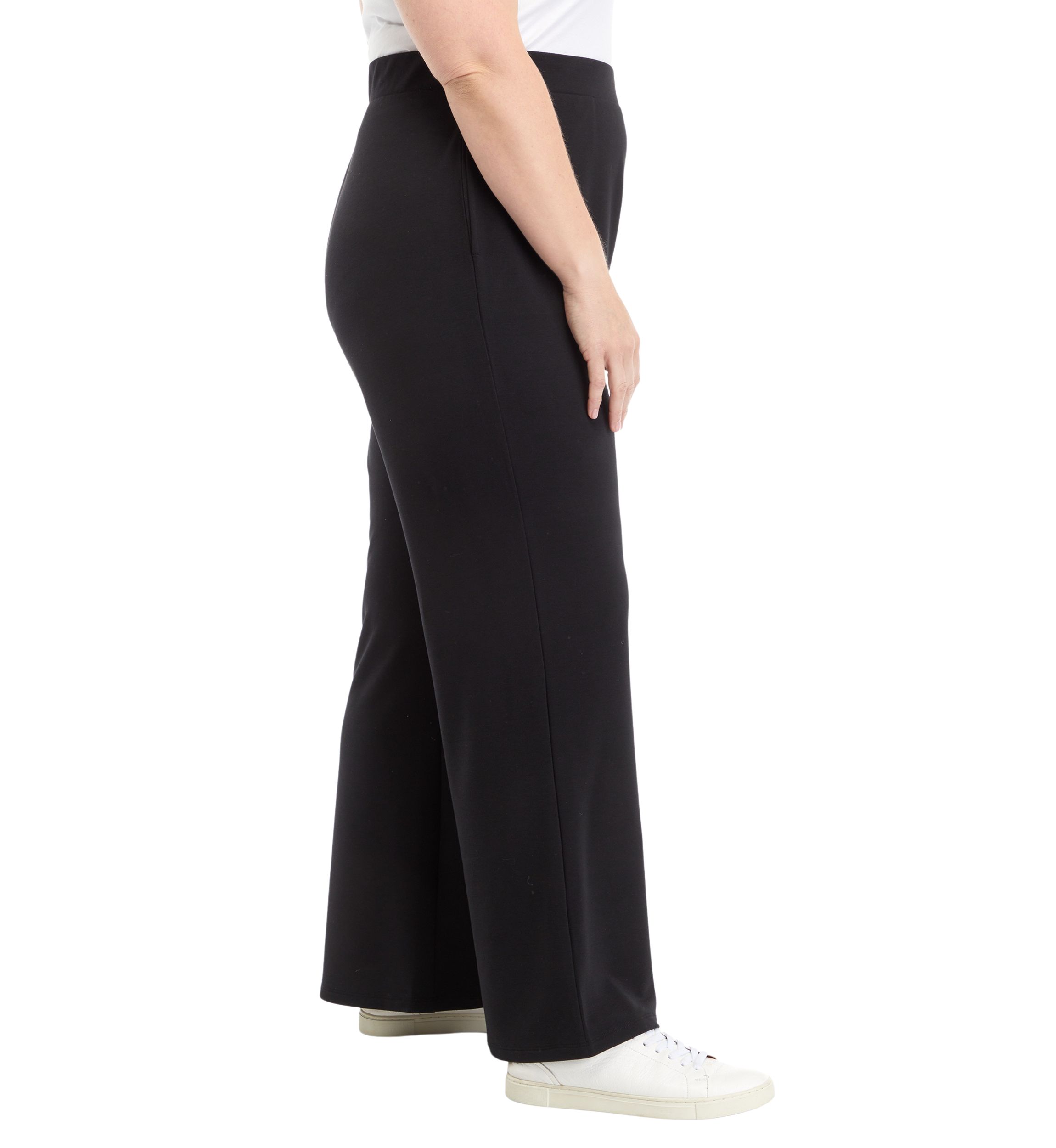 Plus Size Wide Leg Pants