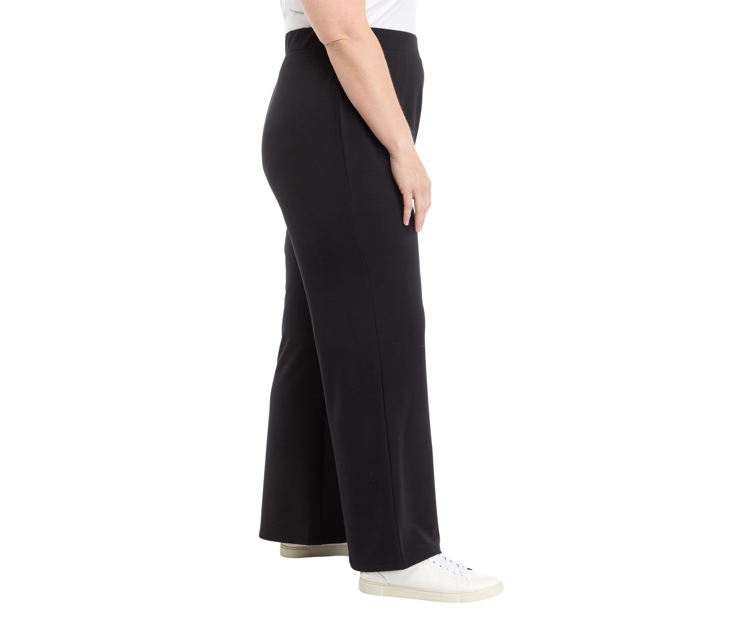 Plus Size Wide Leg Pants