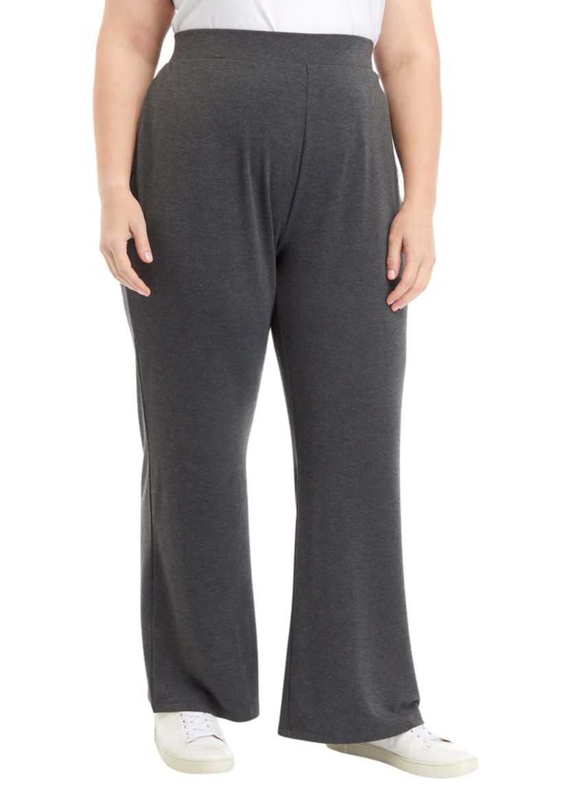 Plus Size Wide Leg Pants