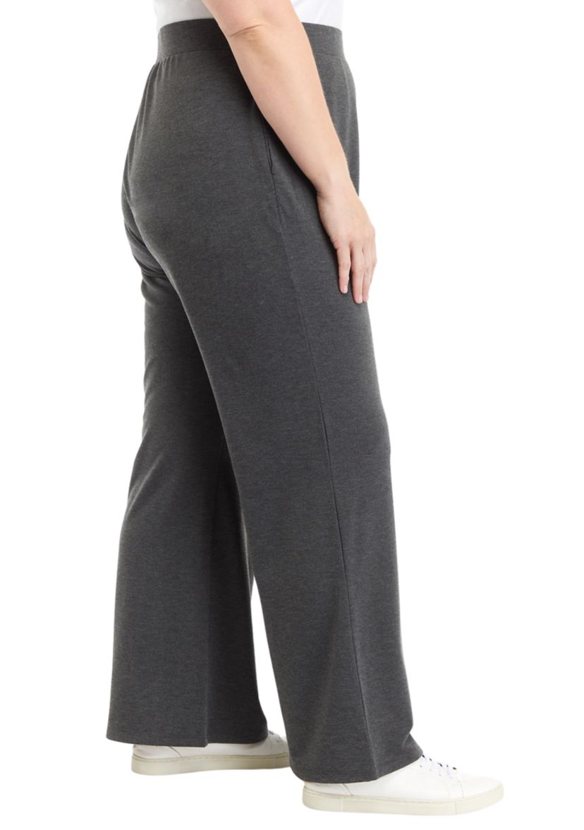 Plus Size Wide Leg Pants