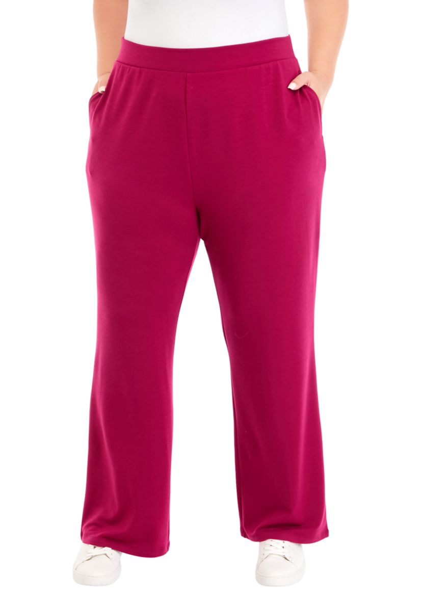 Plus Size Ultra Soft Fleece Pants